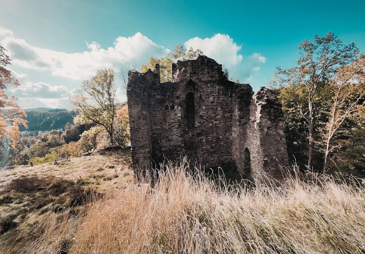 Ruine Itterburg, Vöhl, Germany, Germany